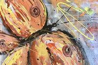 Tatiana Cast - Butterfly - Mixed Media Painting  
