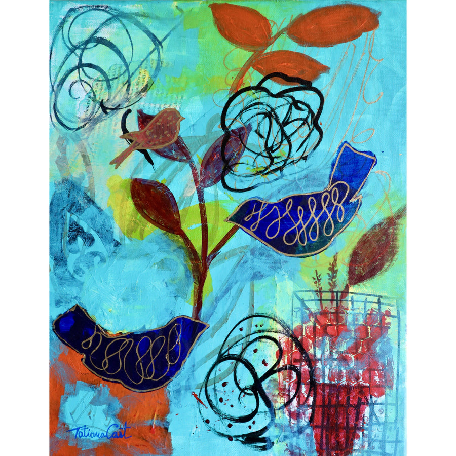 Blue Birds - Prints - TatianaCast 