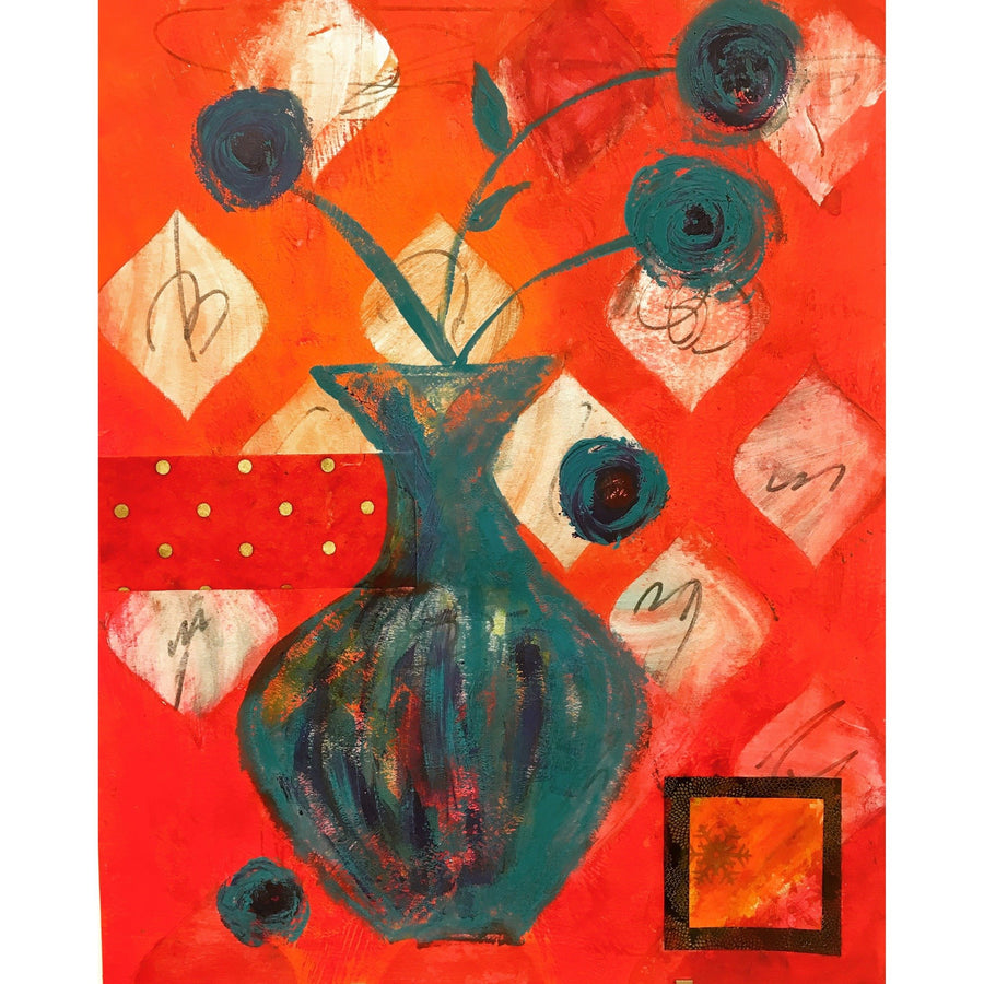 Blue Blossoms - Prints - TatianaCast 