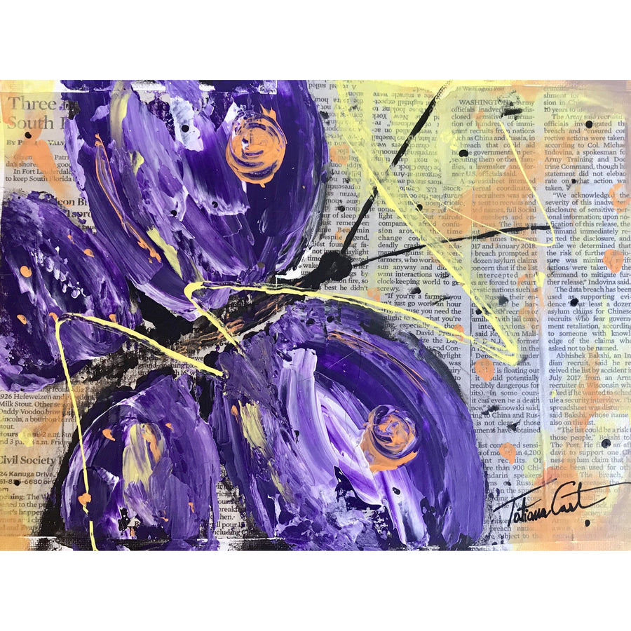 Purple Butterfly -Prints - TatianaCast 