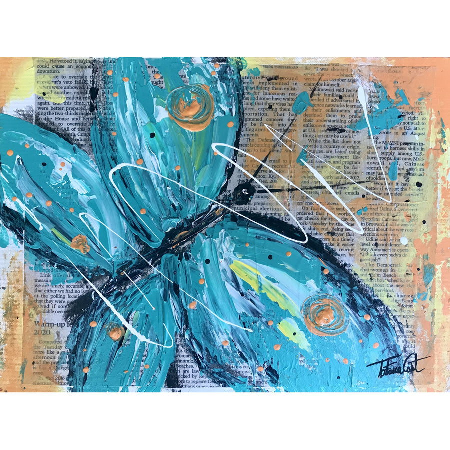 Blue Butterfly -Prints - TatianaCast 