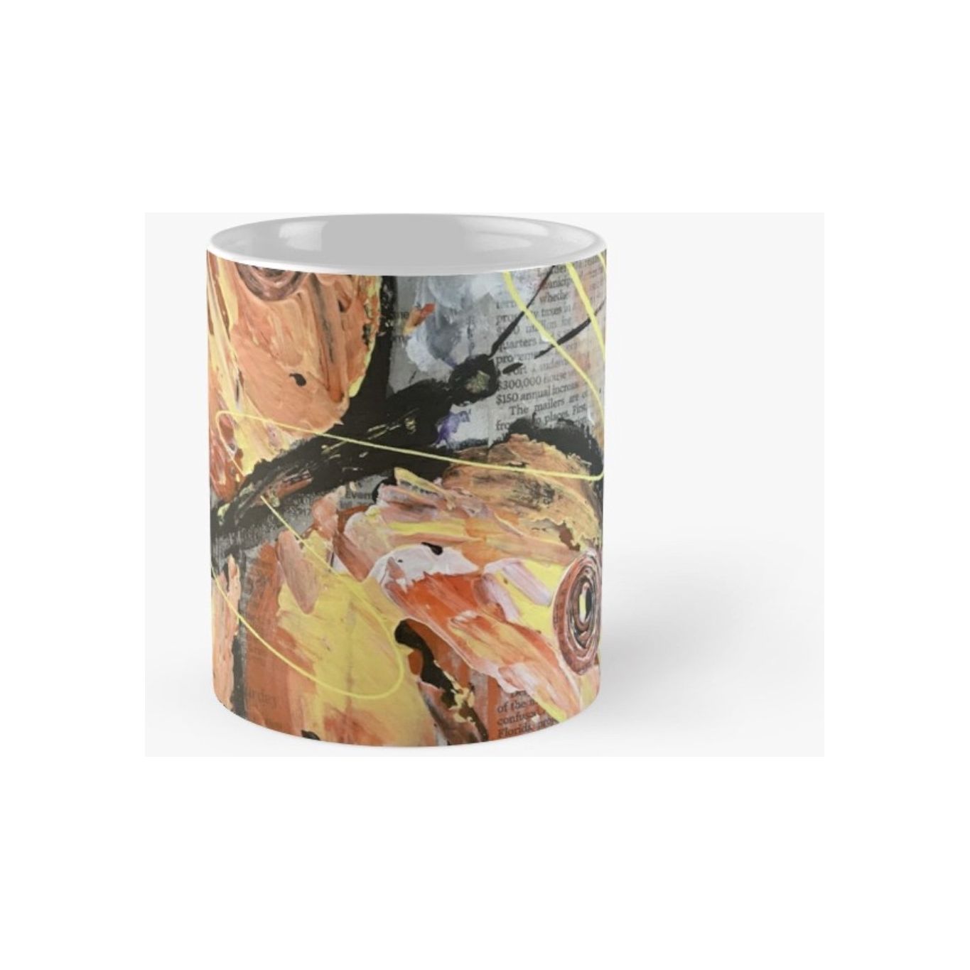 Orange Butterfly Mug - TatianaCast