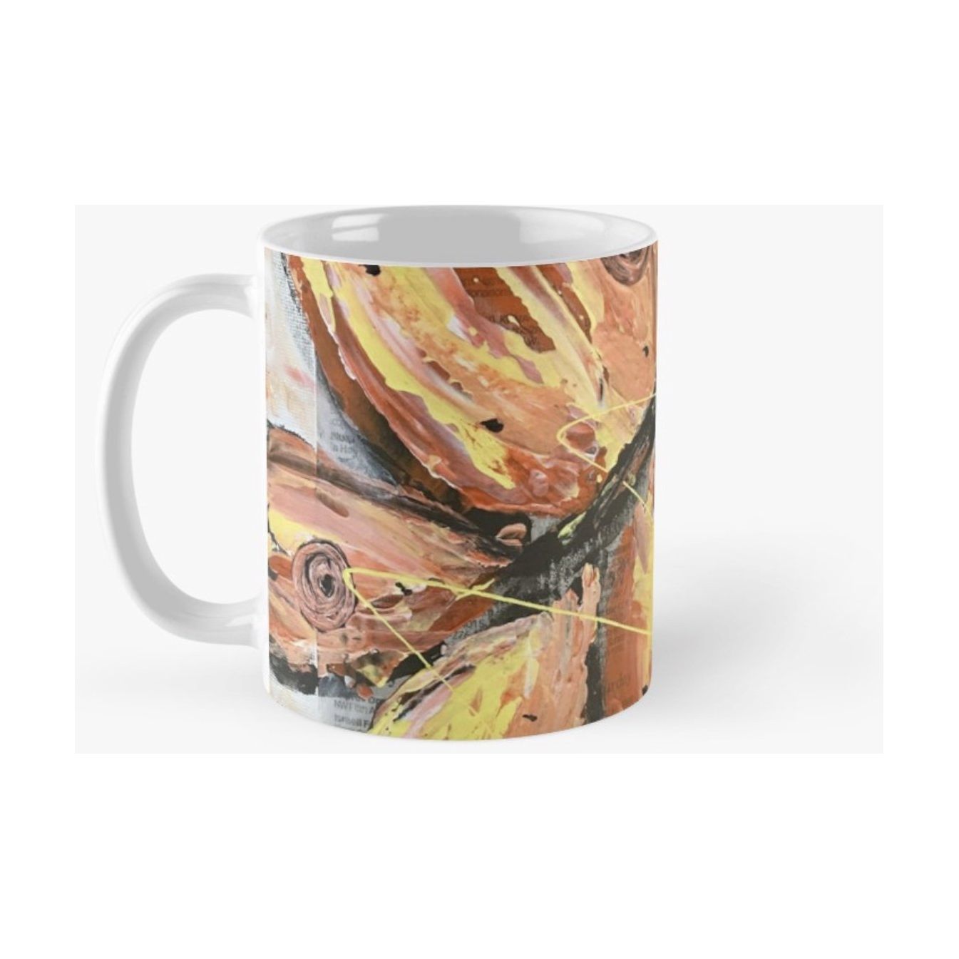 Orange Butterfly Mug - TatianaCast