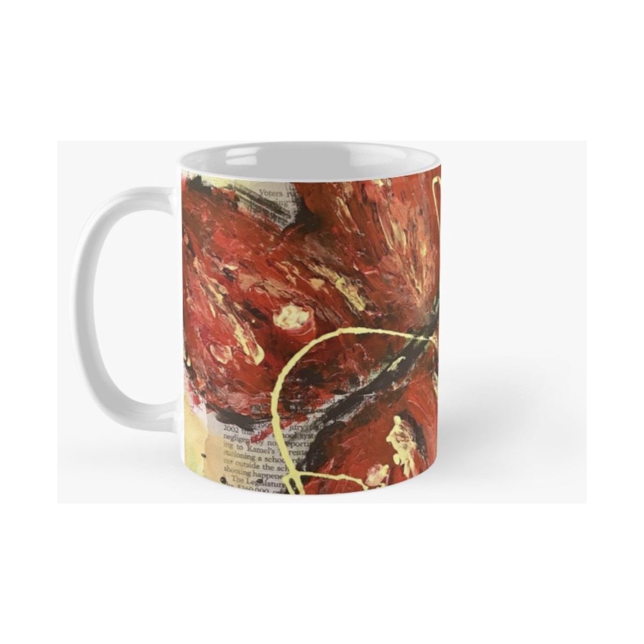 Red Butterfly Mug - TatianaCast