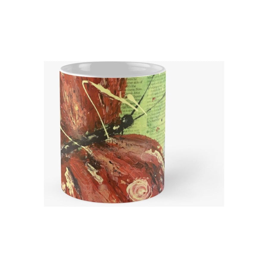 Red Butterfly Mug - TatianaCast 
