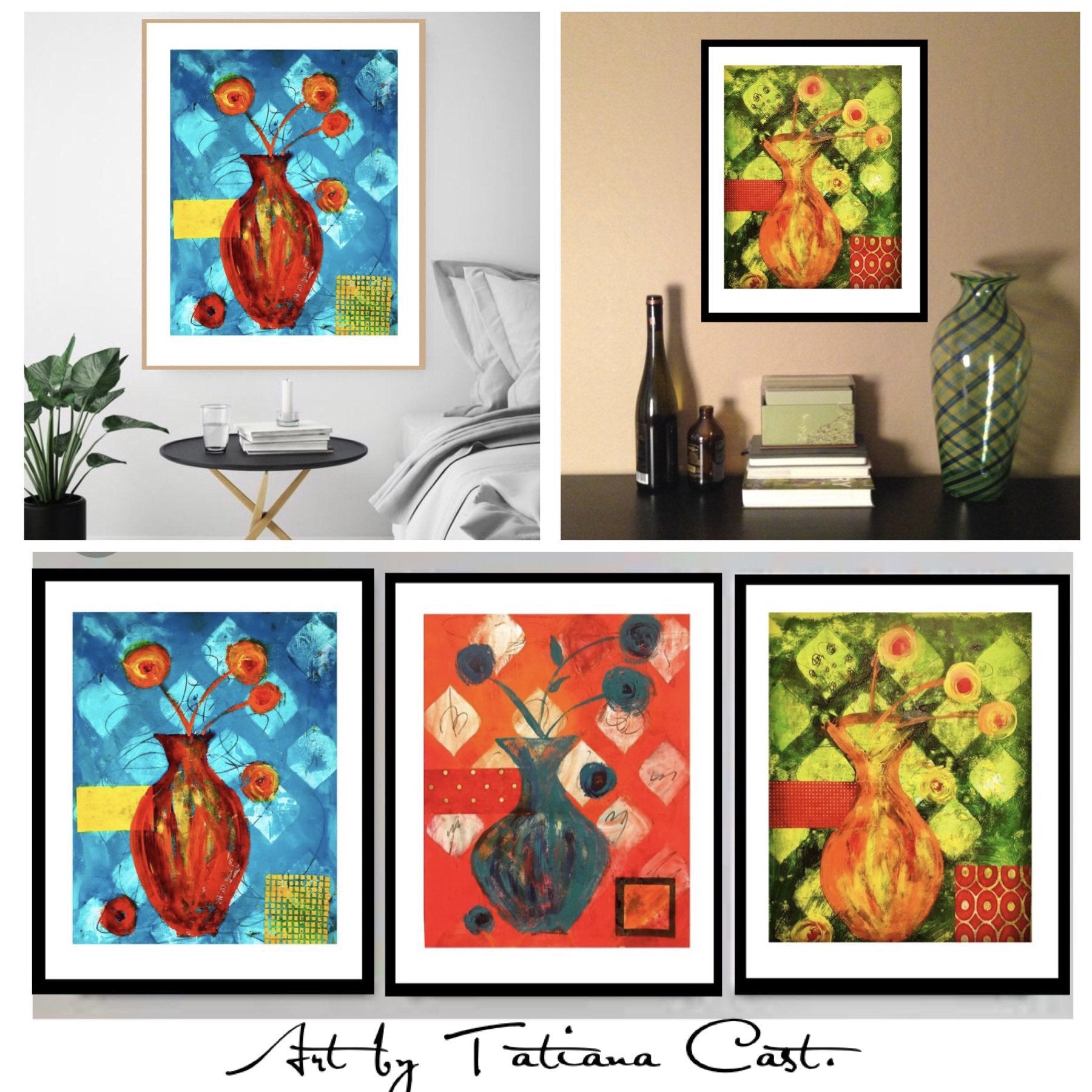 Yellow Blossoms -Prints - TatianaCast