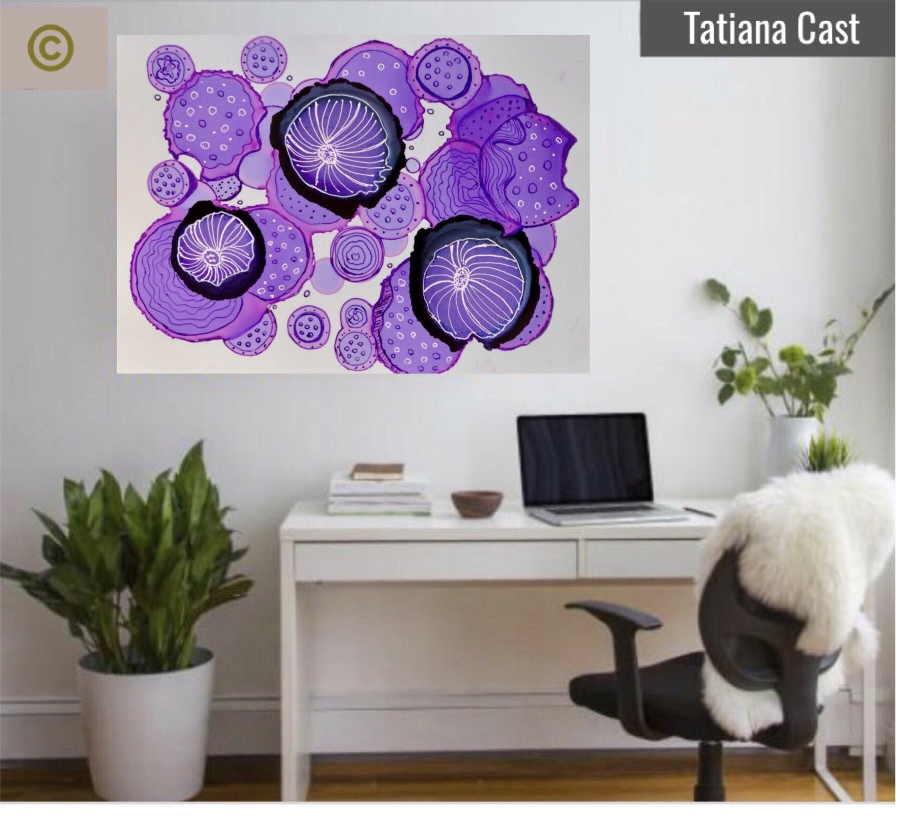 Nature's Graphic 5 -Prints - TatianaCast