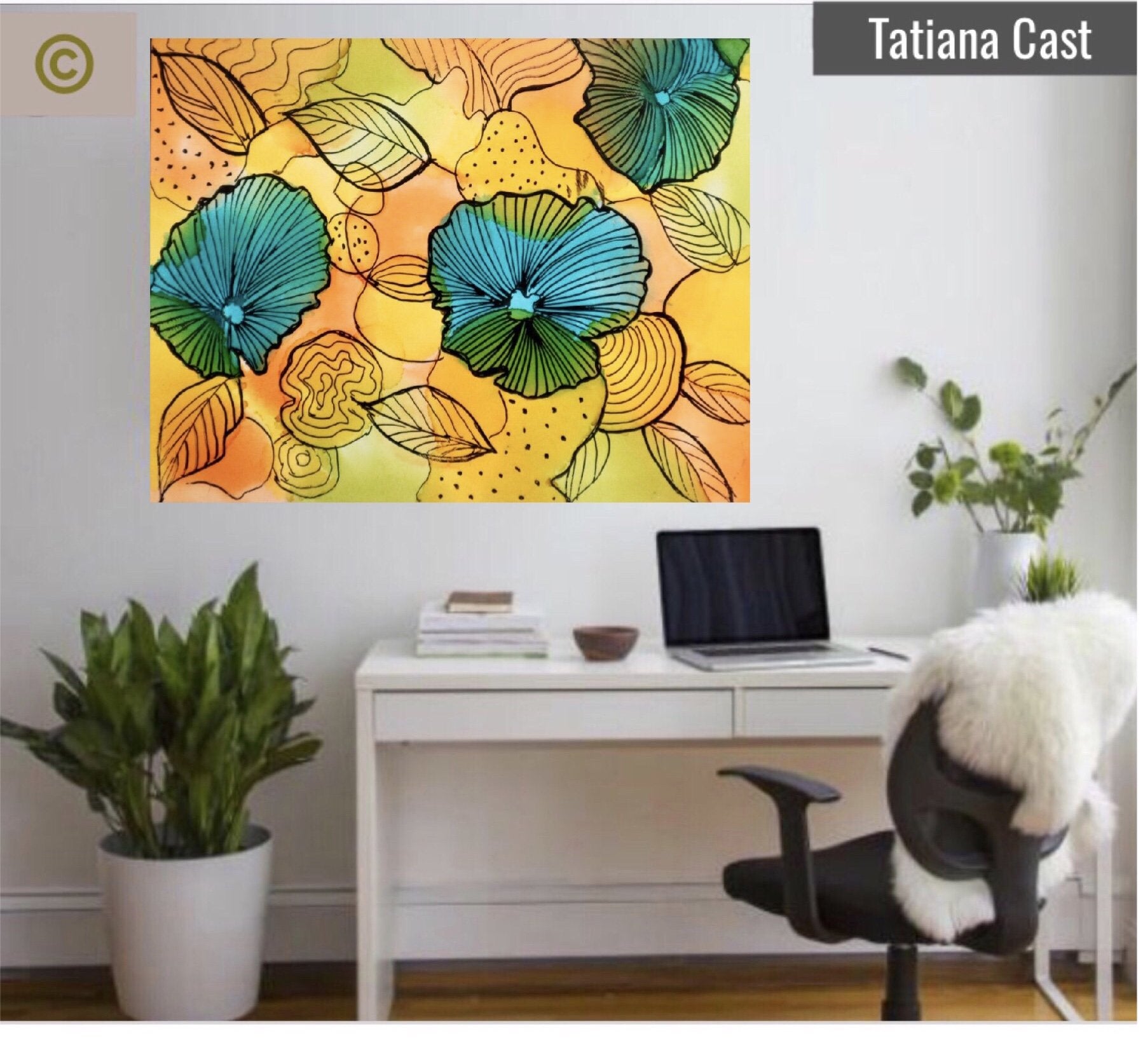 Nature's Graphic 3 -Prints - TatianaCast