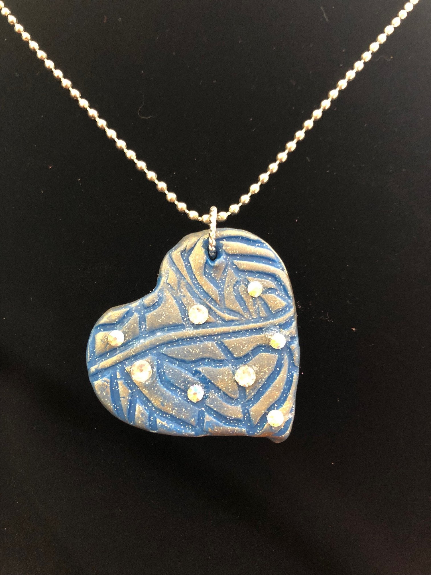 Wearable Art - Medium Heart Pendant - Love6 - TatianaCast