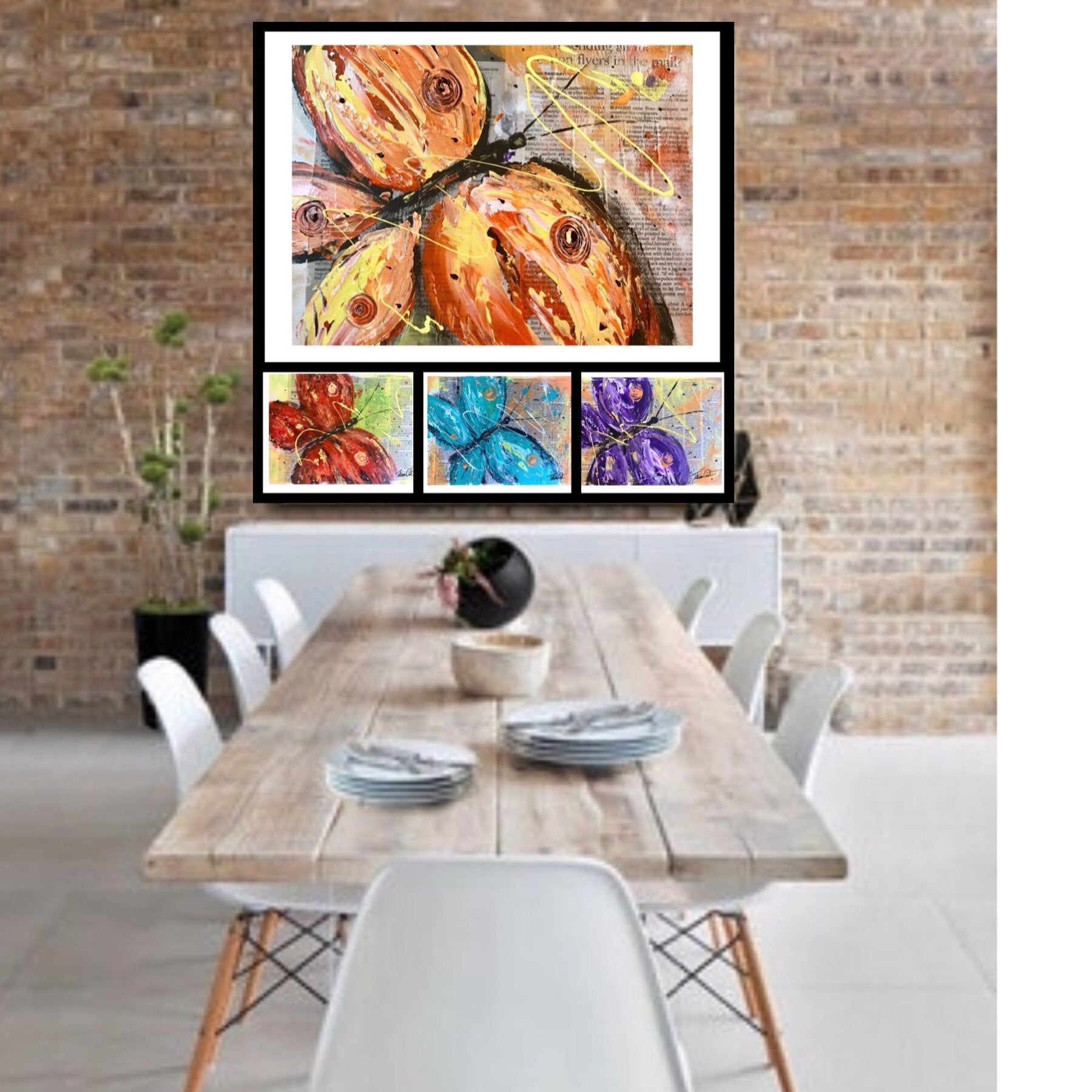 Red Butterfly -Prints - TatianaCast