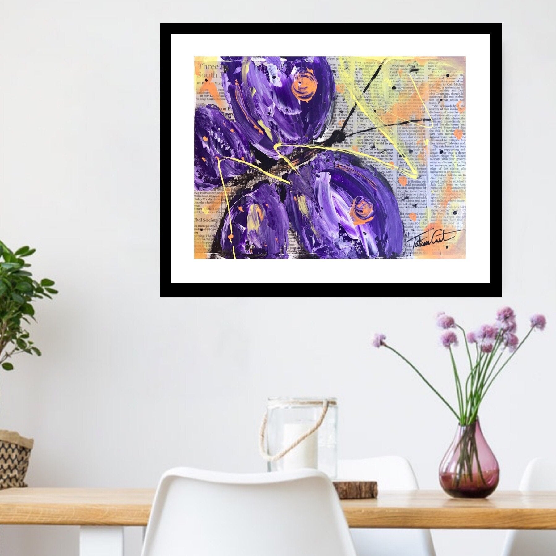 Butterfly Set of 3 -Prints - TatianaCast