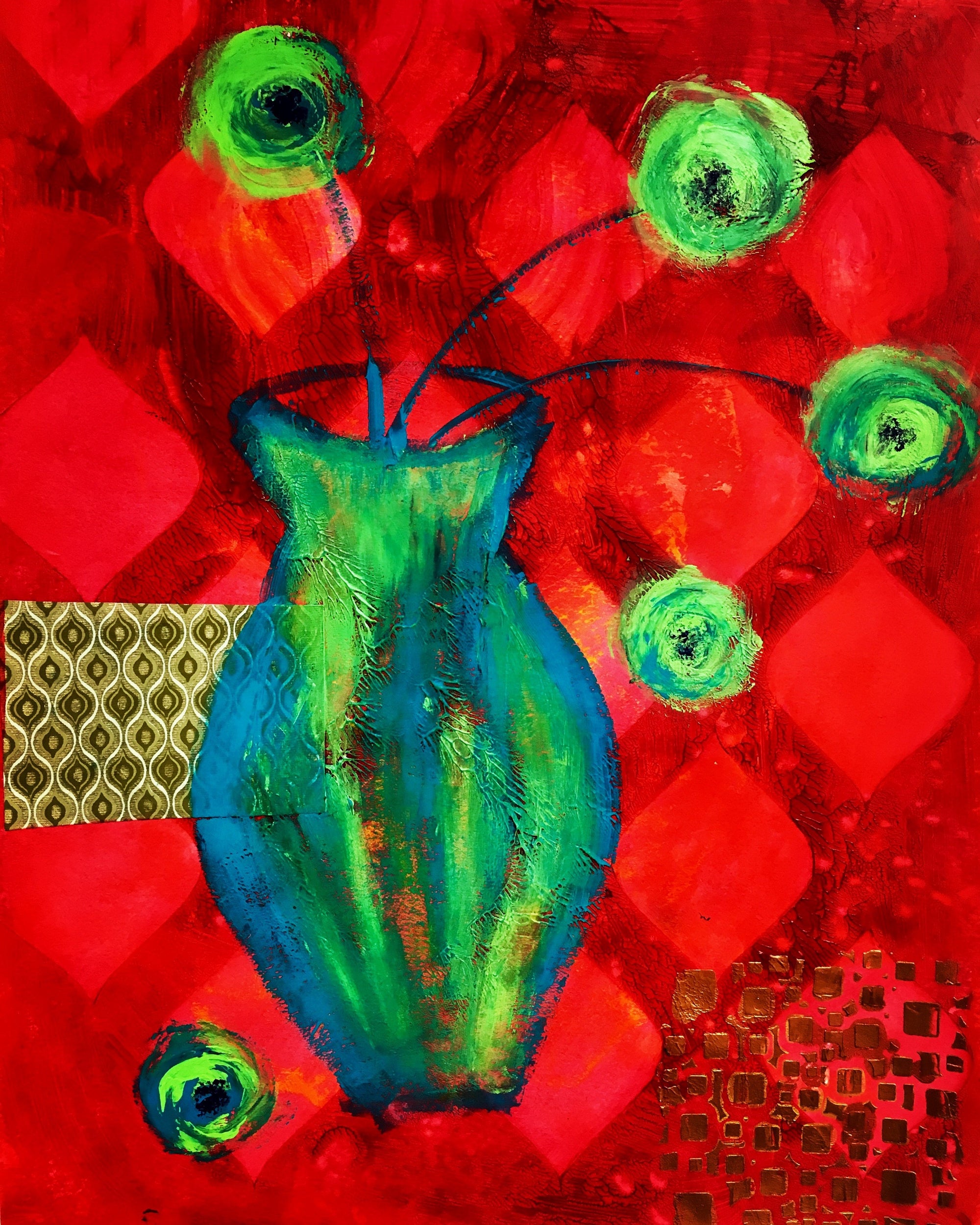 Green Blossoms -Prints - TatianaCast