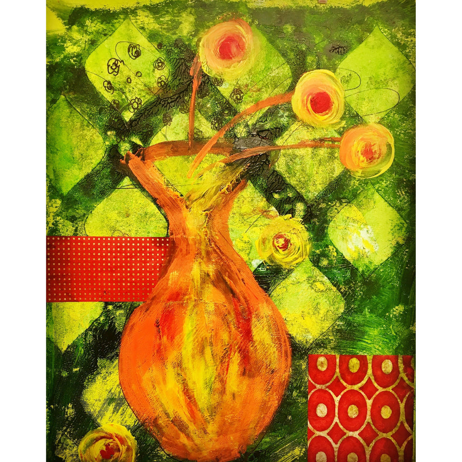 Yellow Blossoms -Prints - TatianaCast 