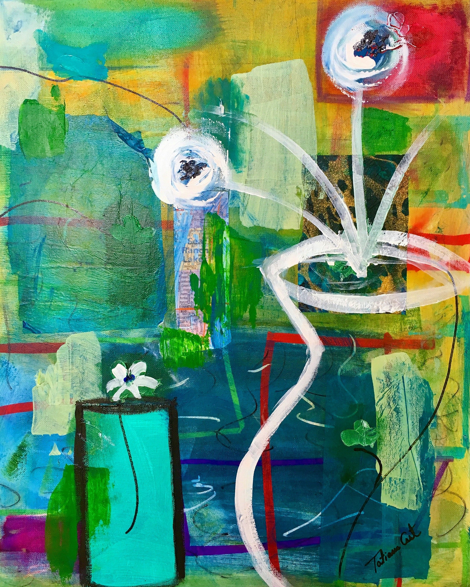 White Blossoms -Prints - TatianaCast