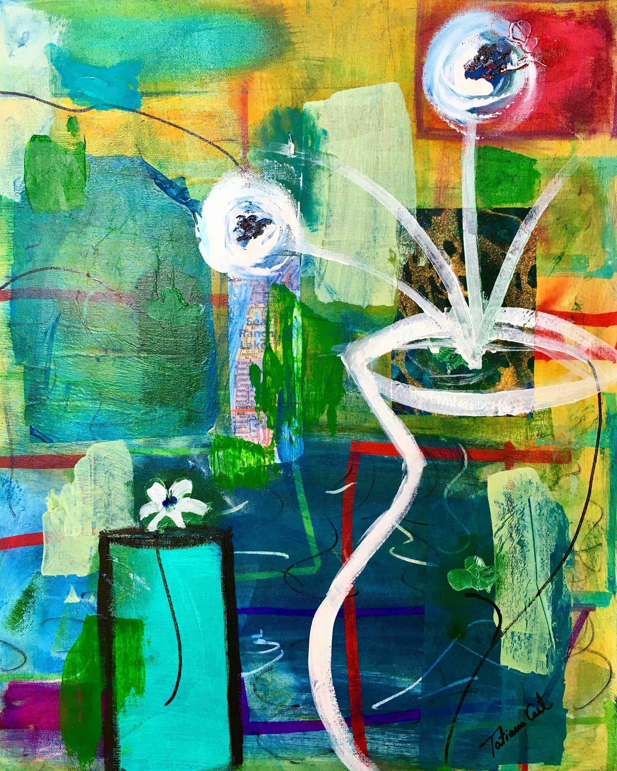 White Blossoms -Prints - TatianaCast